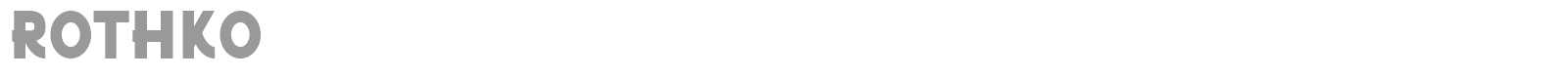 Rothko font preview